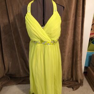 Green prom dress